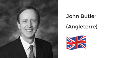 John Butler (Royaume Uni)) Membre honorifique de la Société Française d'Hypnose Dentaire