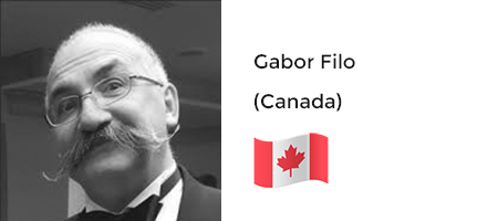 Filo Gabor (Canada) Membre honorifique de la Société Française d'Hypnose Dentaire
