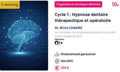 Formation Hypnose Dentaire Zedental - Paris