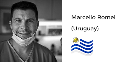 Marcello Romei (Uruguay)) Membre honorifique de la Société Française d'Hypnose Dentaire