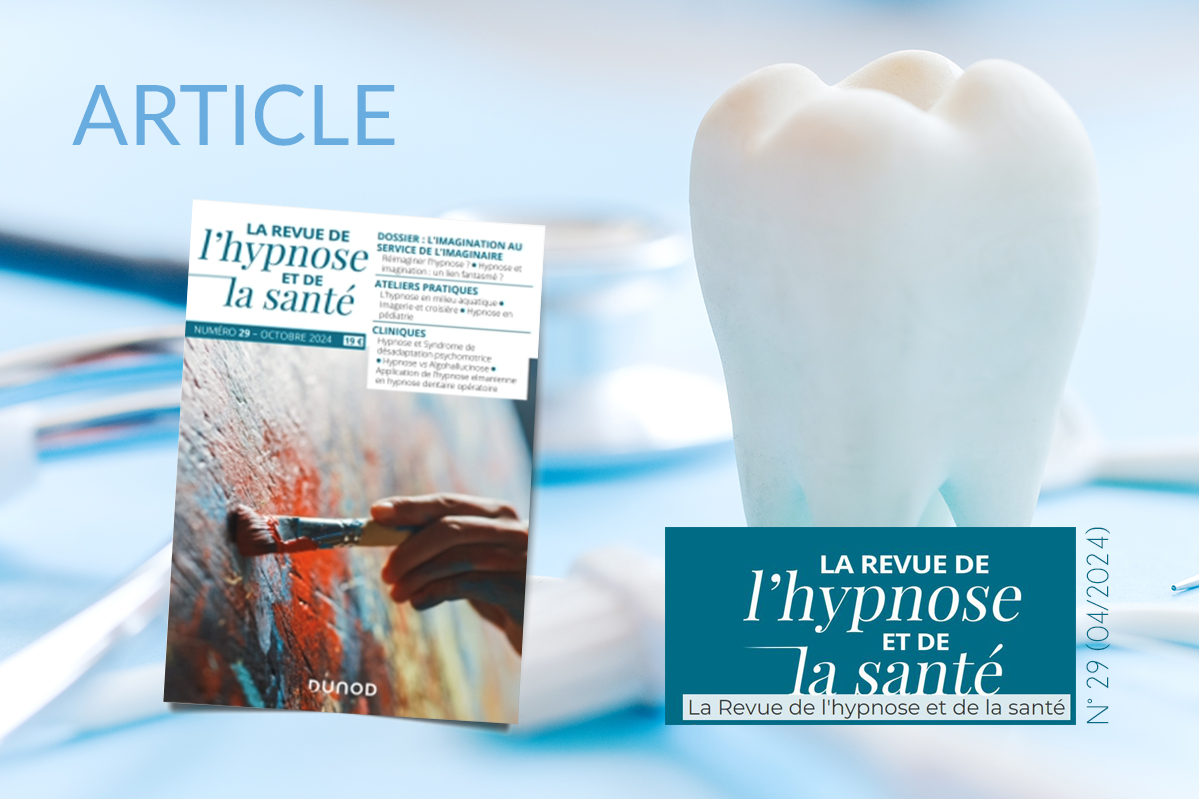 Article de Brice Lemaire dans la revue de l'Hypnose et de la santé.