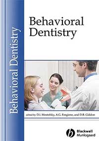Biblographie Hypnose Dentaire - Behavioral Dentistry D.I Mostofsky, A. G. Forgione, and D.B. Giddon