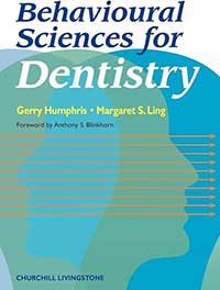 Biblographie Hypnose Dentaire - Behavioural Sciences for Dentistry Gerry Humphris - Margaret S. Ling